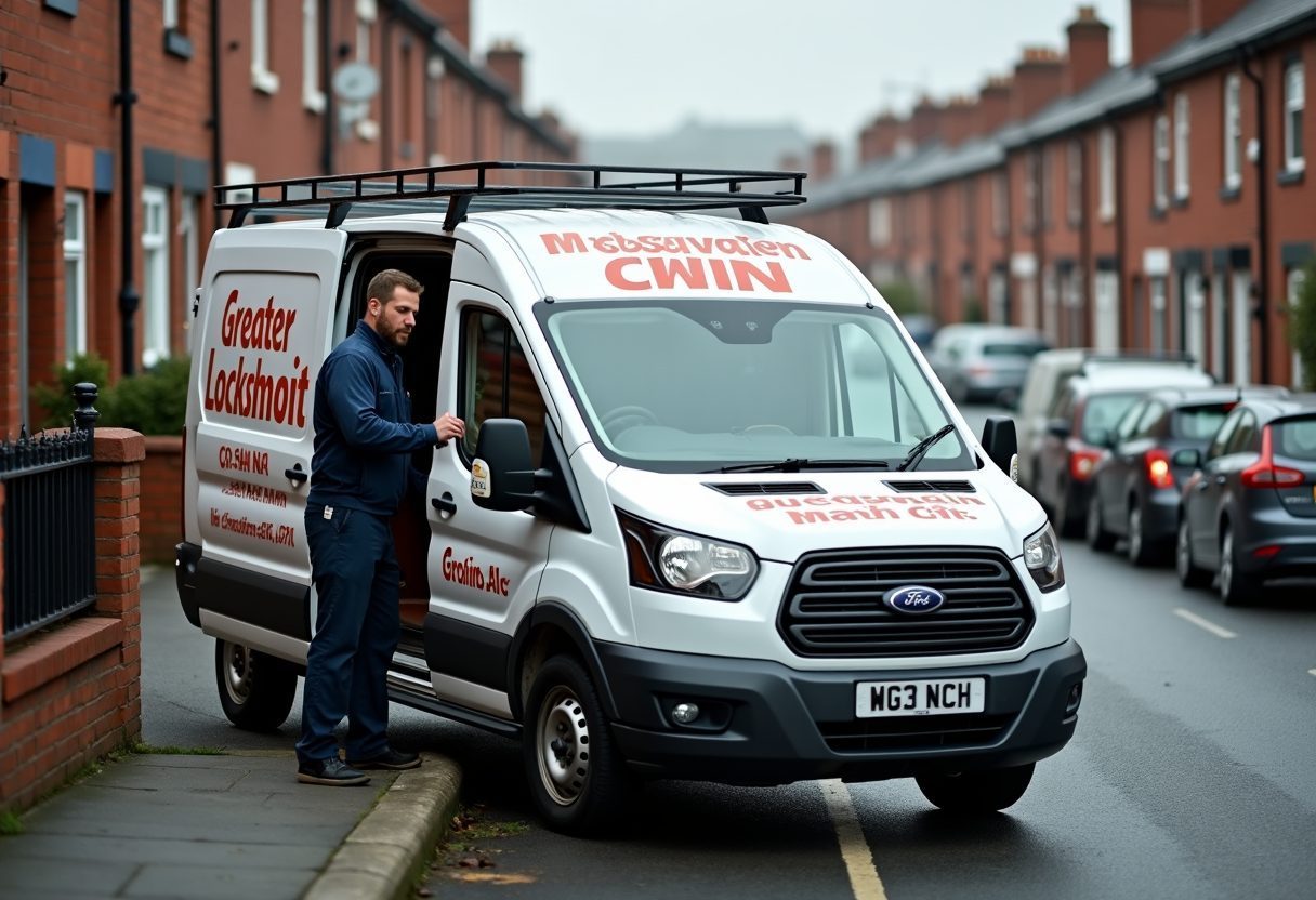 Van stocked and ready — Sentinel Locksmith